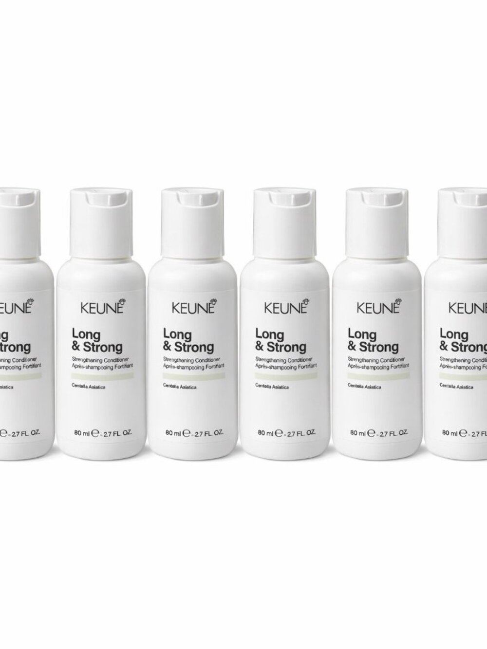 Set Of 6 Keune Strengthening Conditioner Long & Strong 2.7 Oz Travel Salon